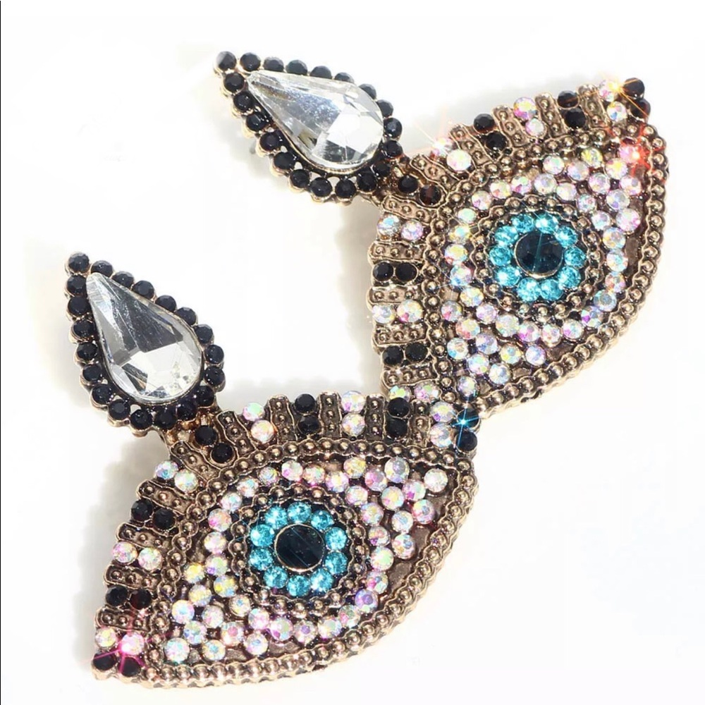 💧Fancy Evil Eyes 👀 Earrings 💧
